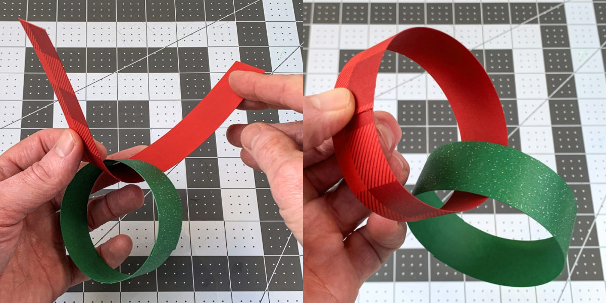Christmas Paper Chain in Four Easy Steps DIY Candy