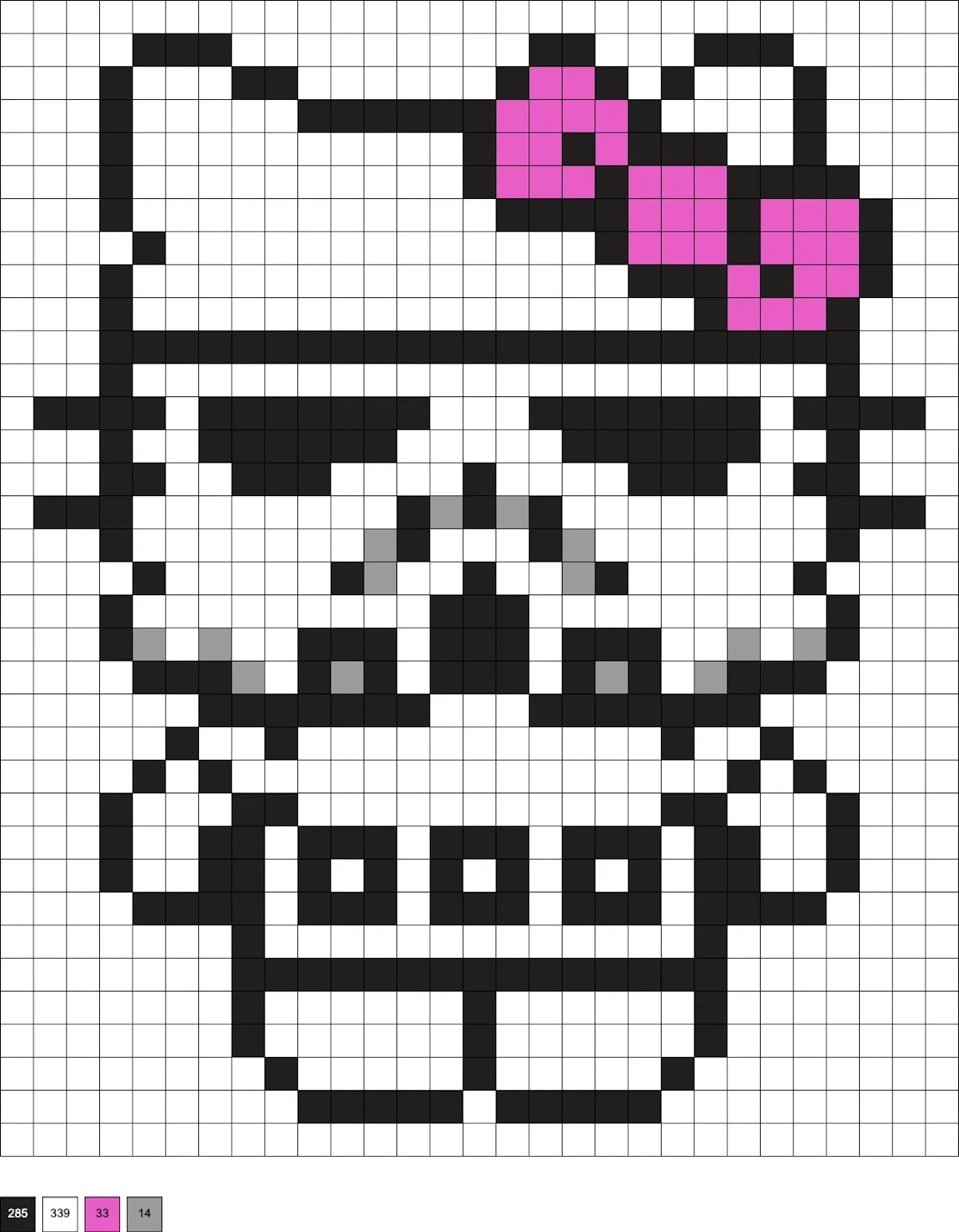 Accents, Hello Kitty Star Wars Perler Bead