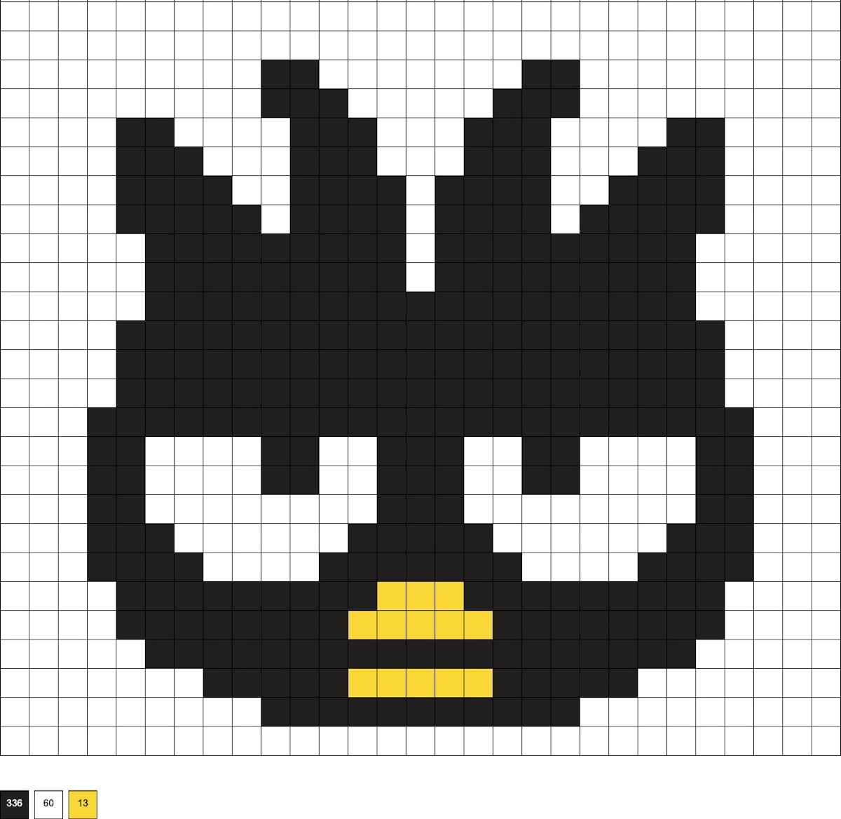 badtz maru perler