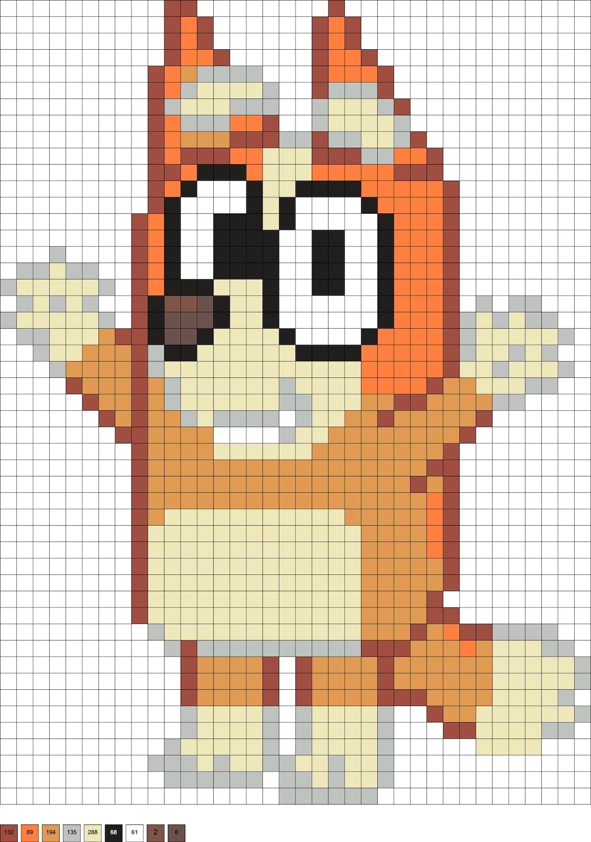 bingo perler beads