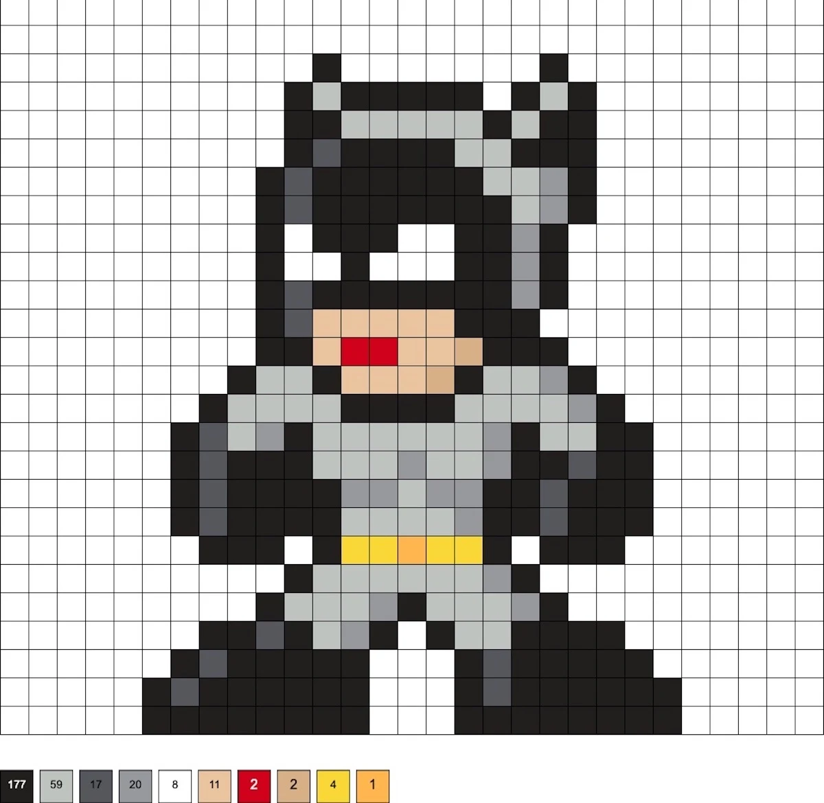catwoman hama beads