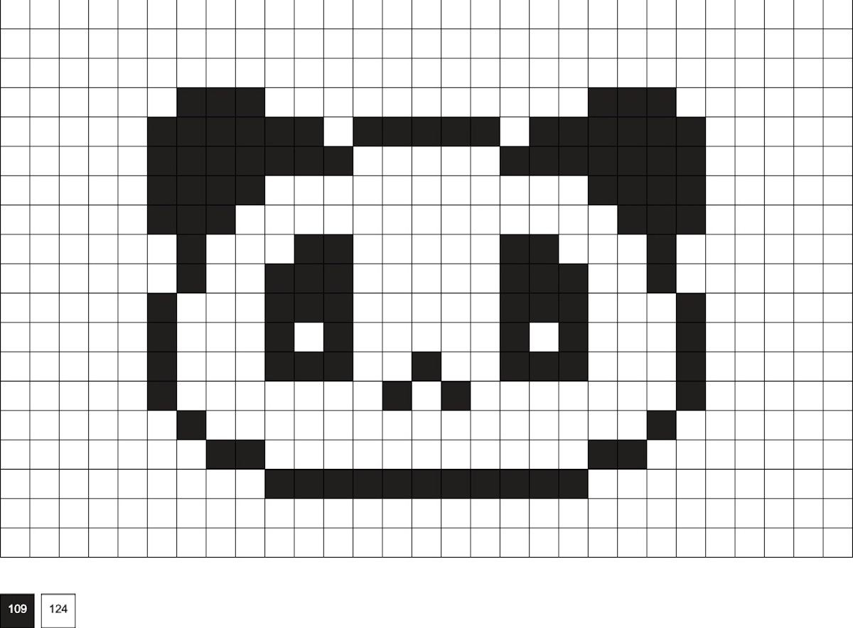 cute panda perler beads