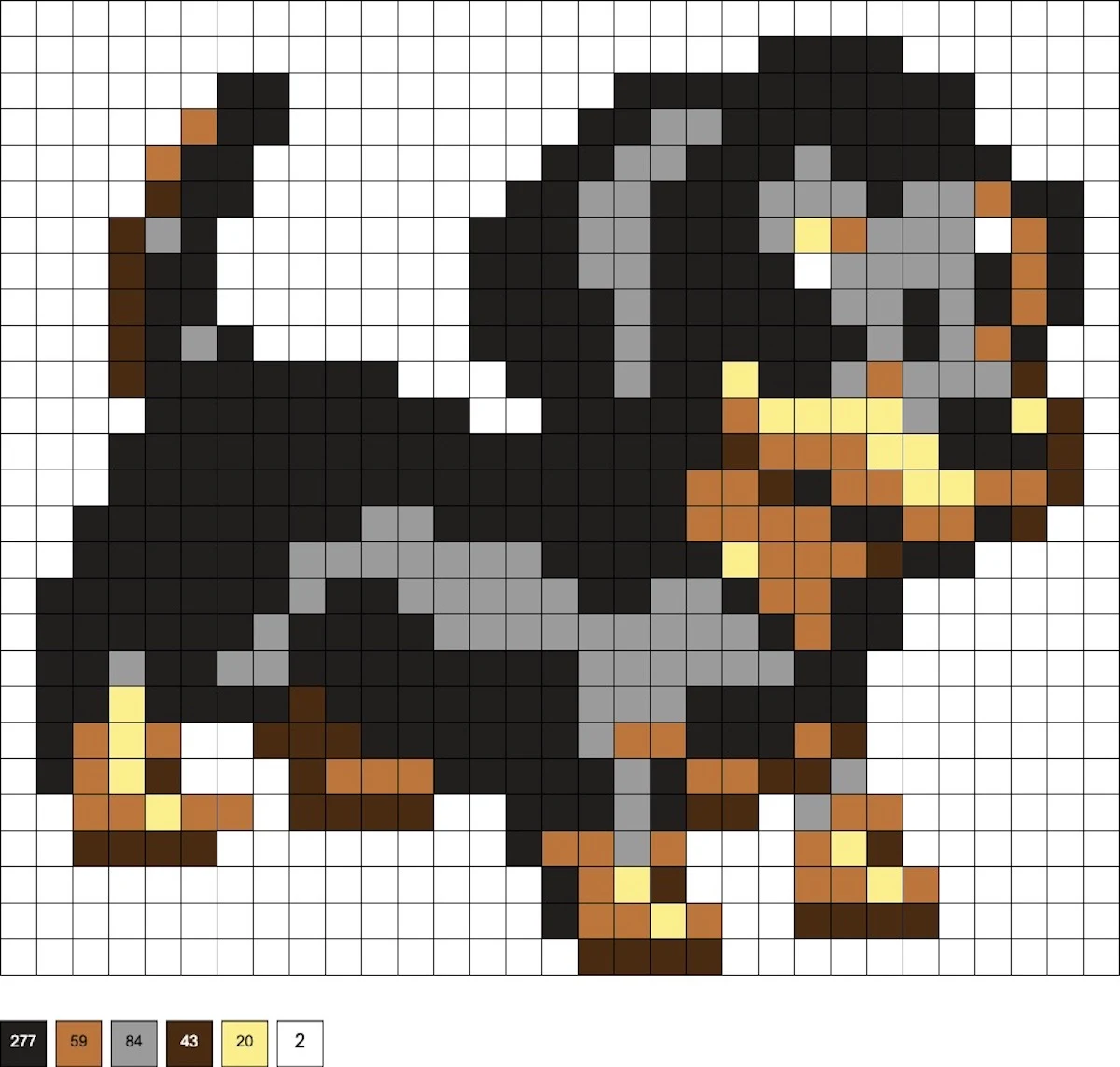 Dog Perler Beads (60+ Free Patterns!) - beadsideas.com