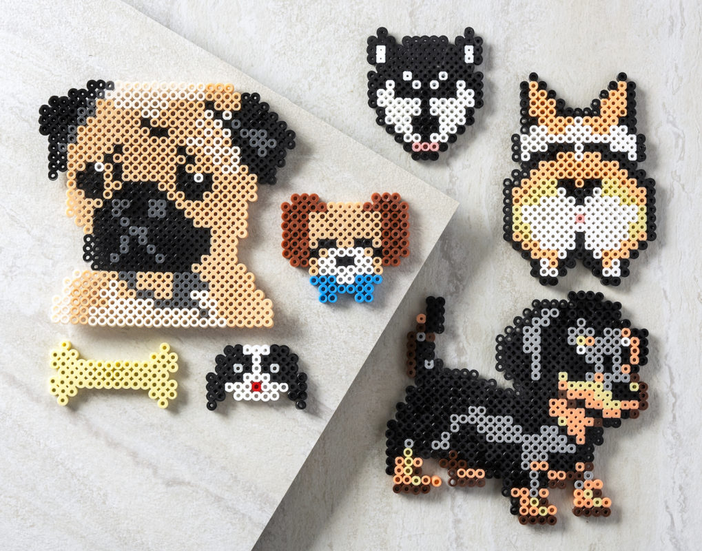 Dog Perler Beads (60+ Free Patterns!) - DIY Candy