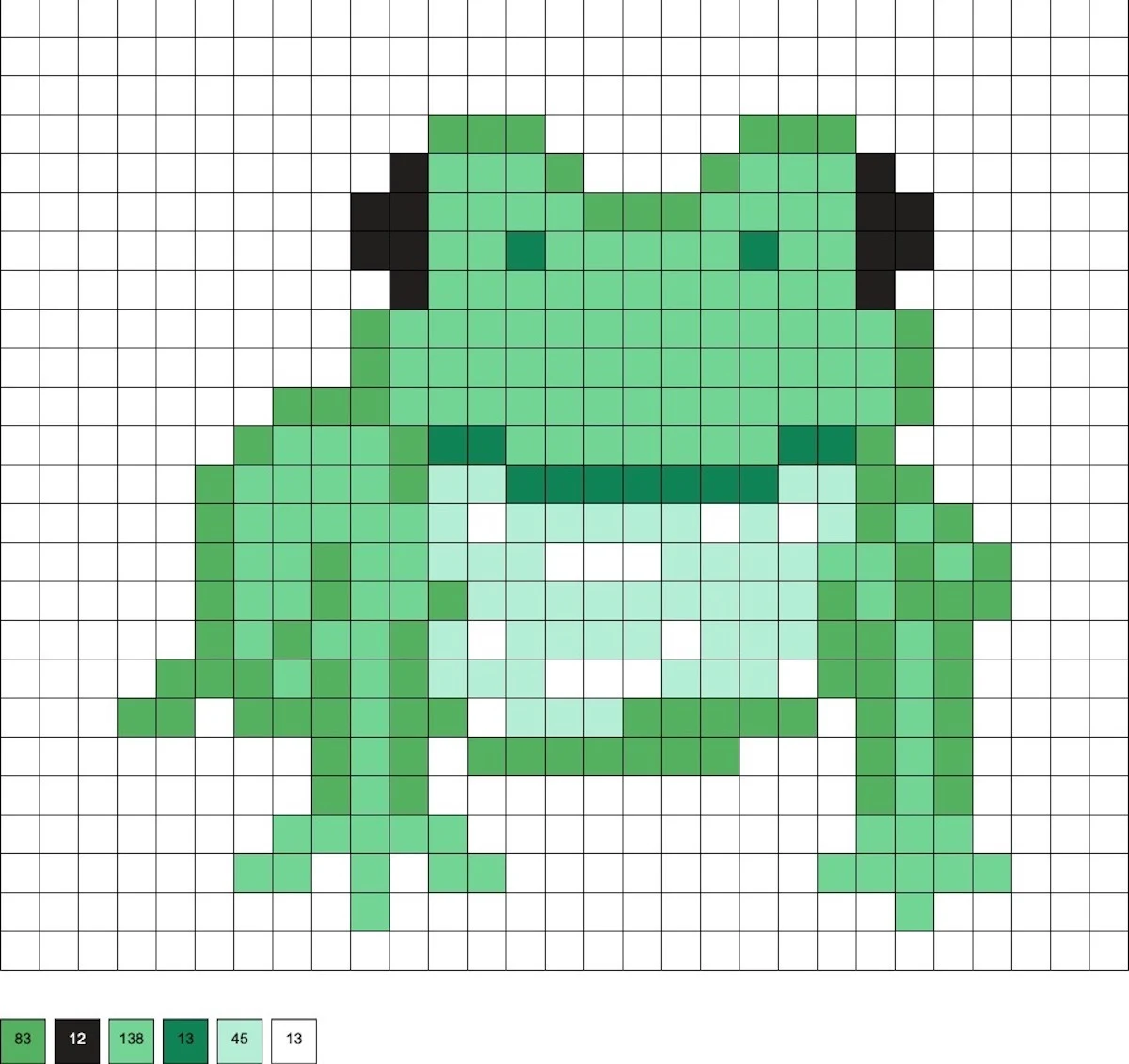 Frog Perler Beads (35+ Free Patterns!) - beadsideas.com