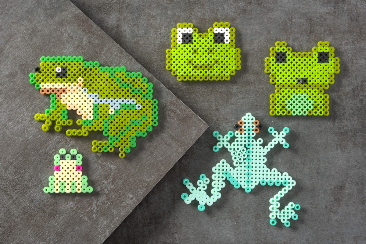 Frog Perler Beads (35+ Free Patterns!) DIY Candy