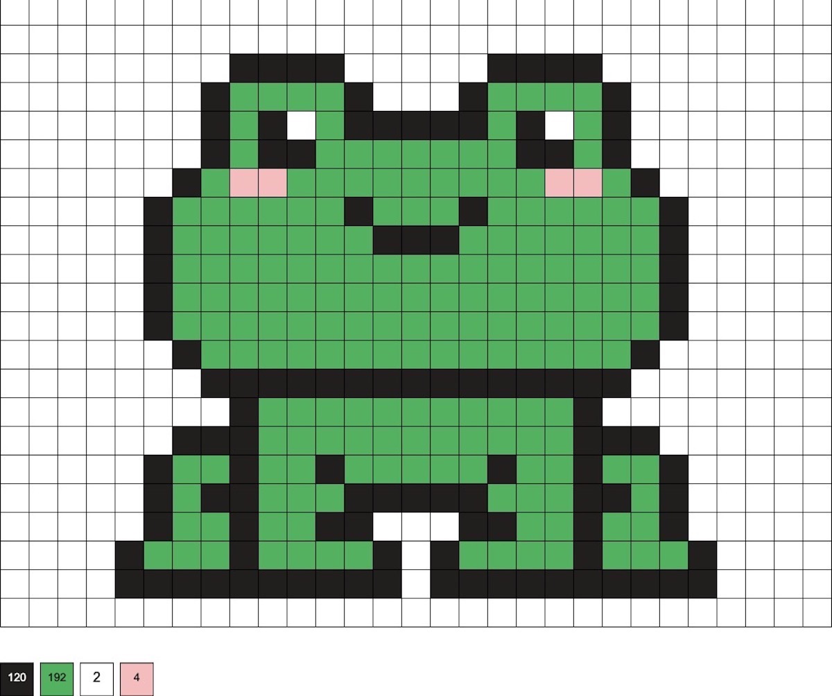 fuse bead frog