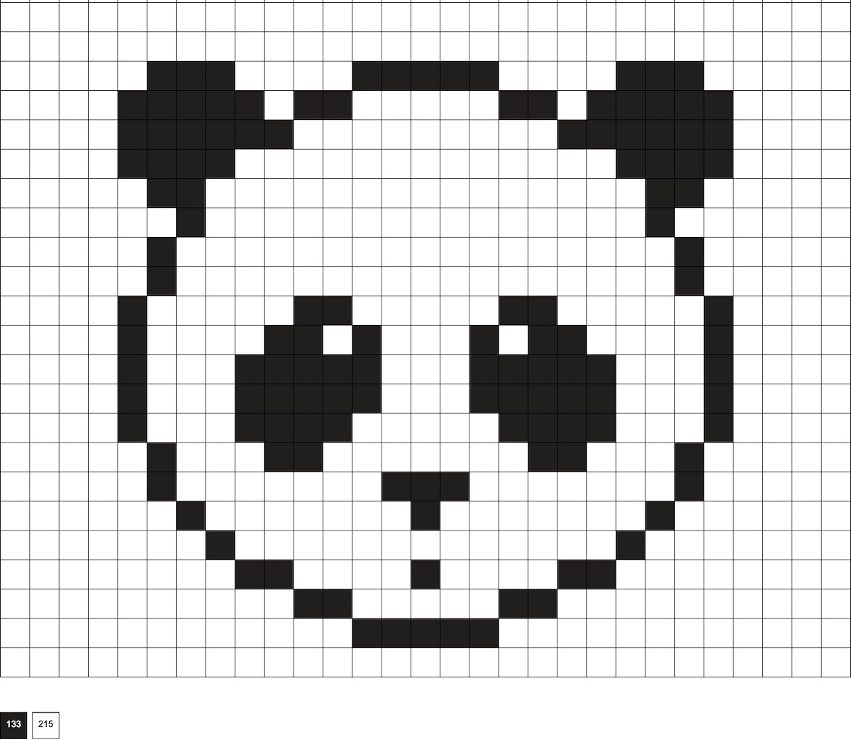 fuse beads panda