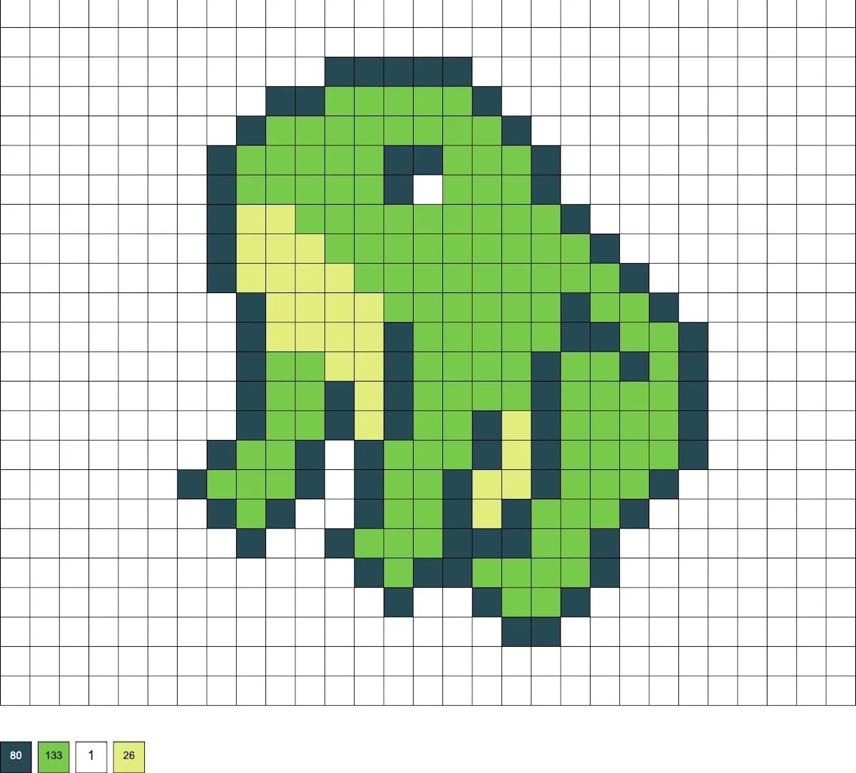 hama bead frog