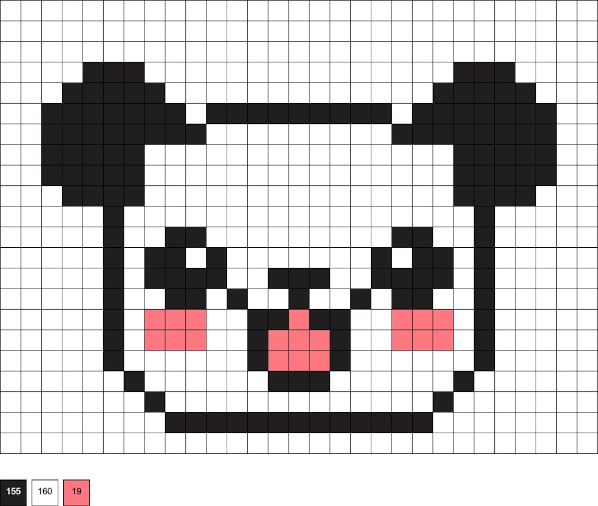 Panda Perler Beads (20+ Free Patterns) – Idiom Studio