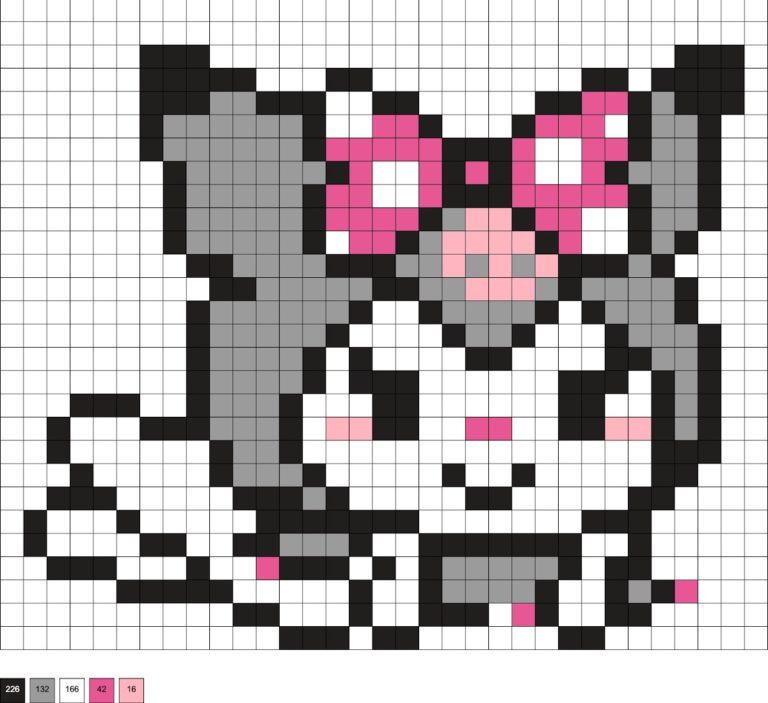 Kuromi Perler Beads (20+ Free Patterns) | LaptrinhX / News