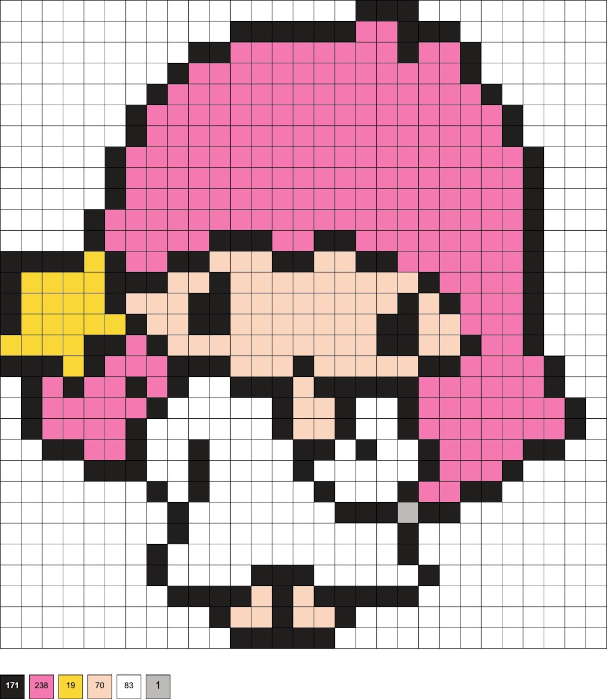 Sanrio Perler Beads (30+ Free Patterns)