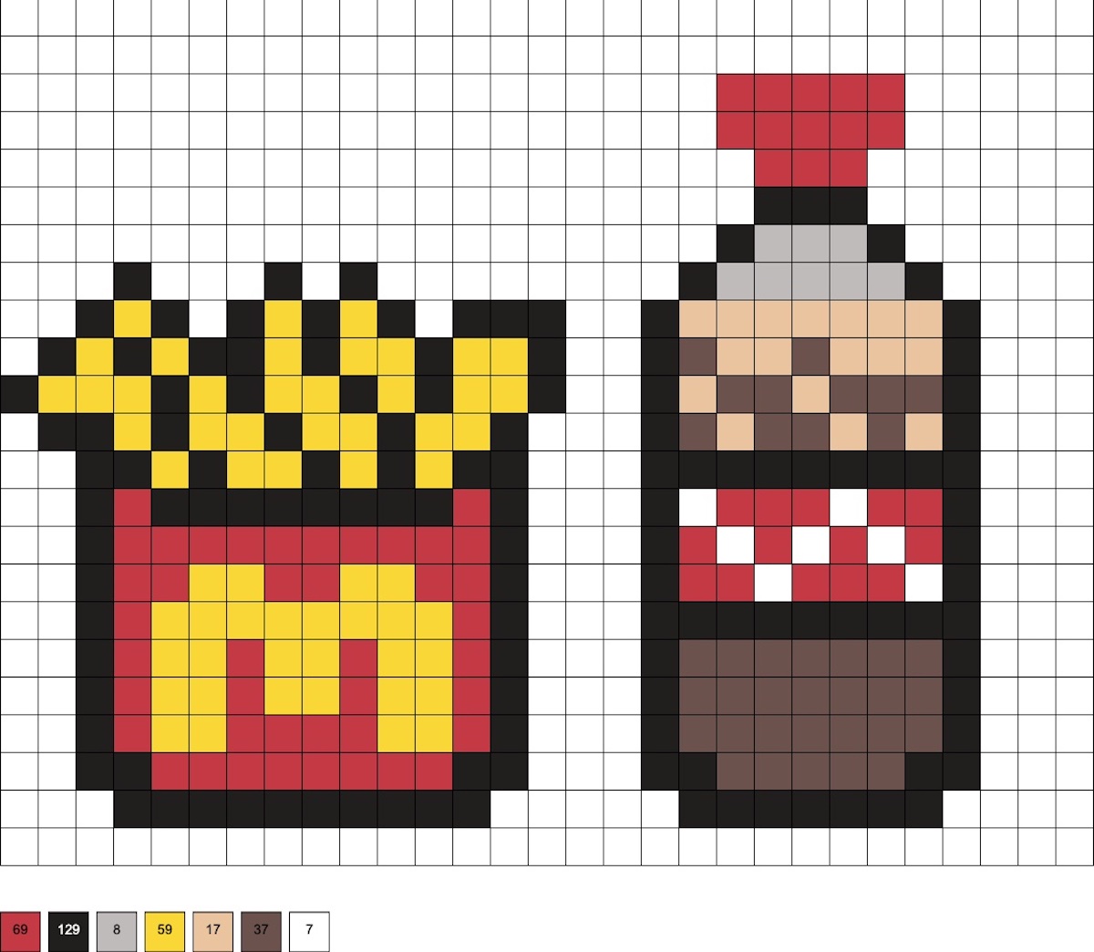 mcdonalds hama beads