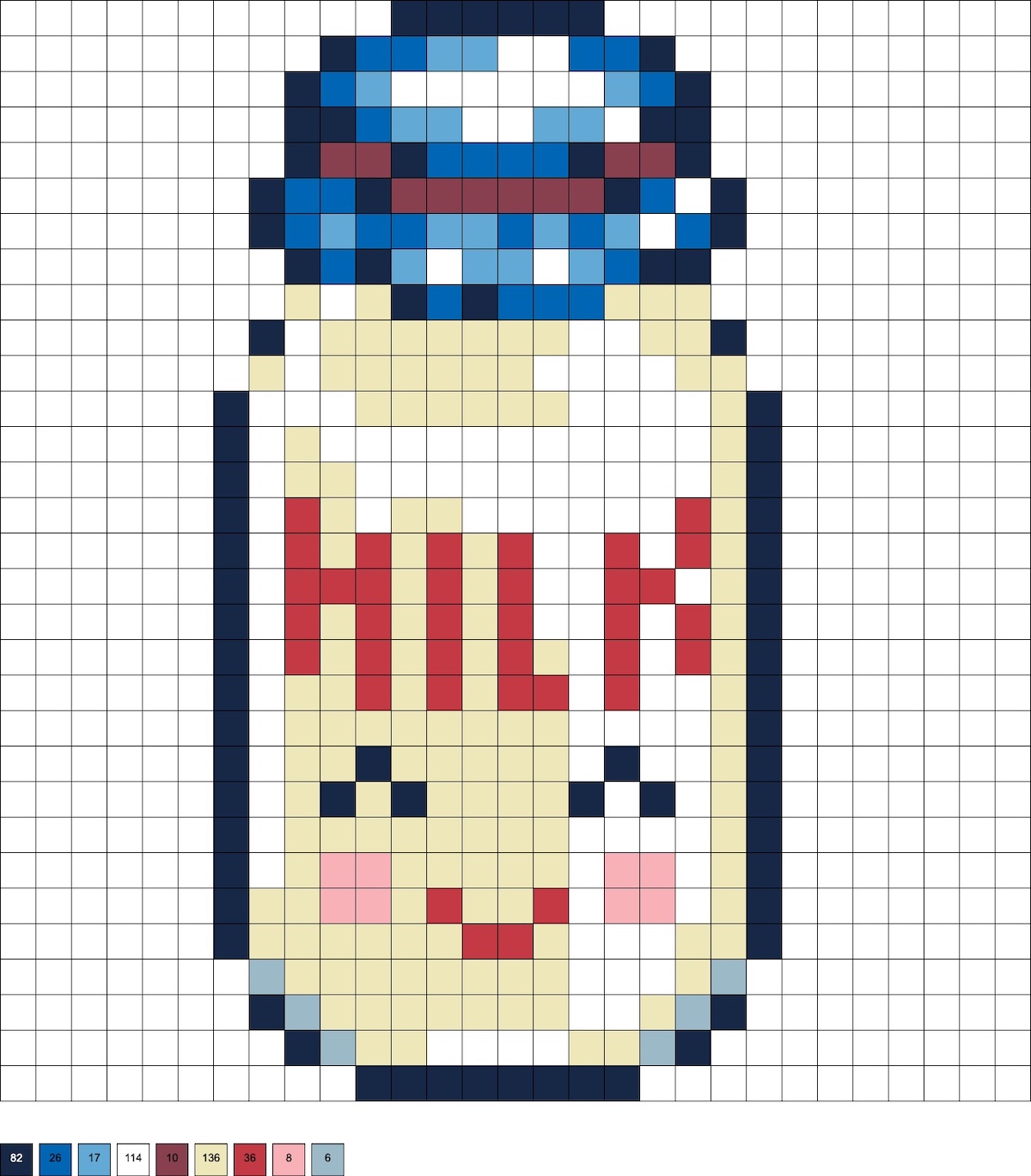 milk hama beads