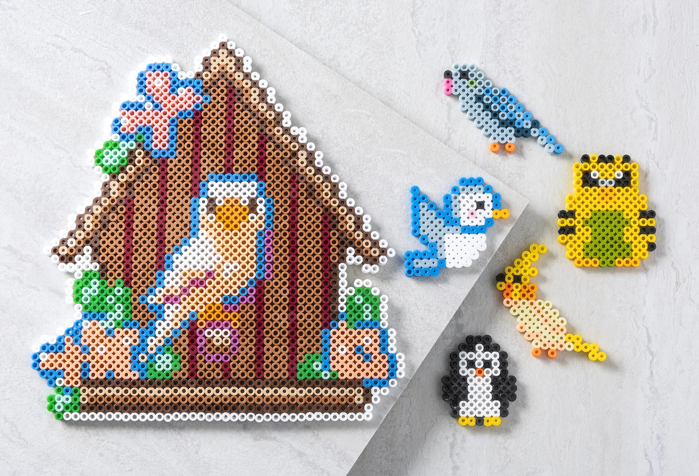 perler bead bird patterns