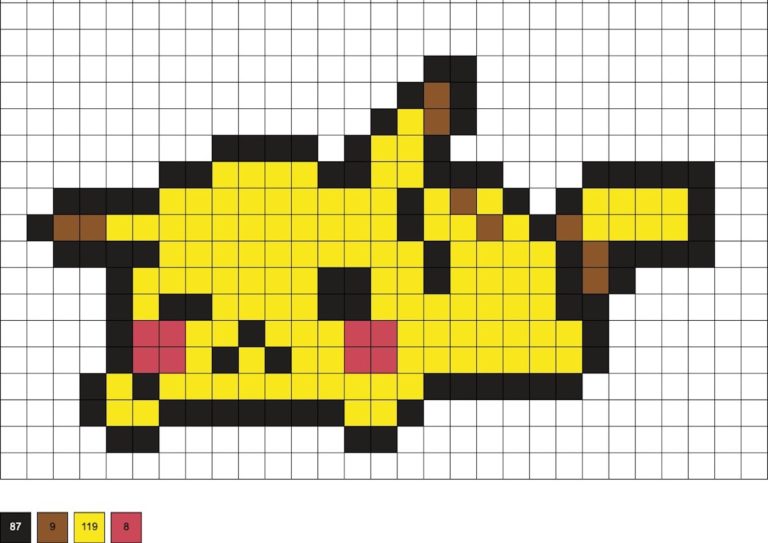 Pokemon Perler Beads (50+ Patterns!) - DIY Candy