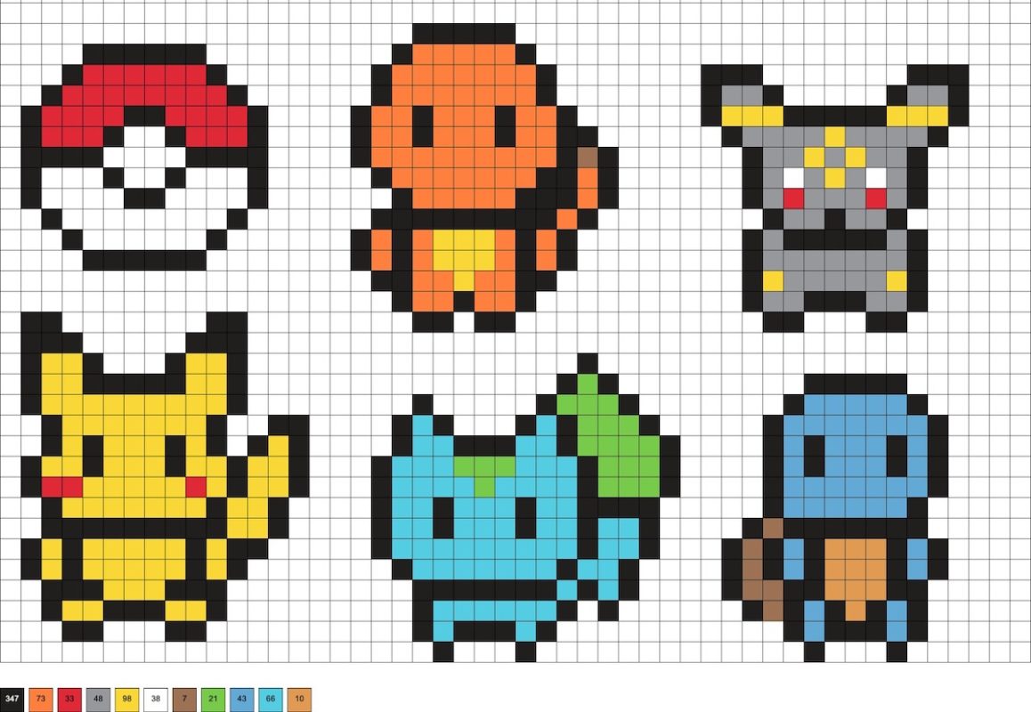 Pokemon Perler Beads (50+ Patterns!) DIY Candy