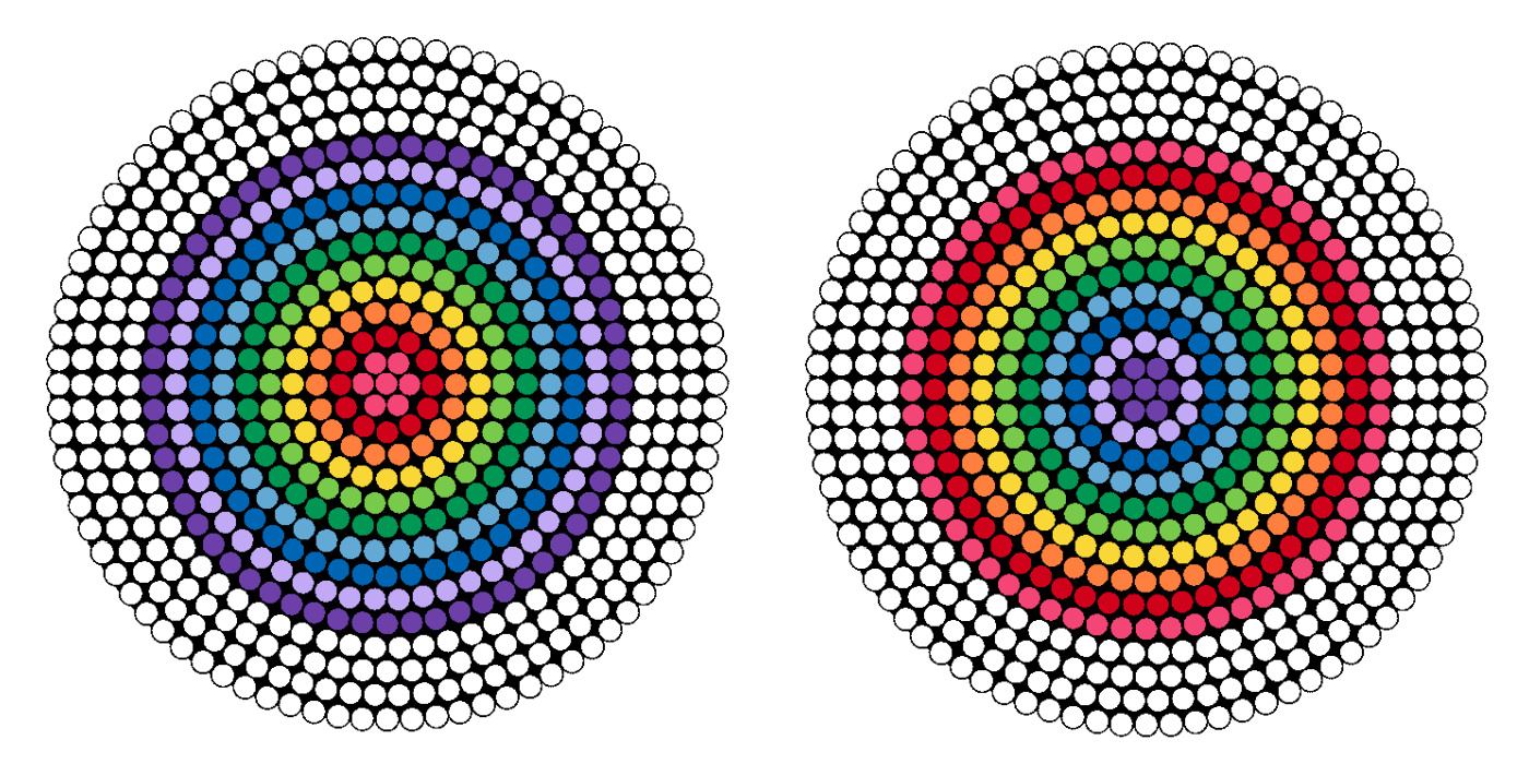 rainbow perler bead ideas