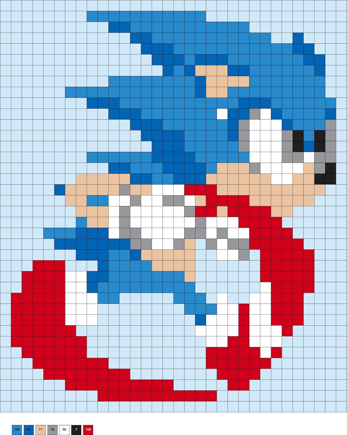 sonic melty beads