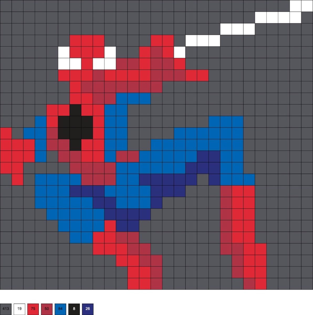 Spider Man Perler Beads (10+ Free Patterns) - DIY Candy