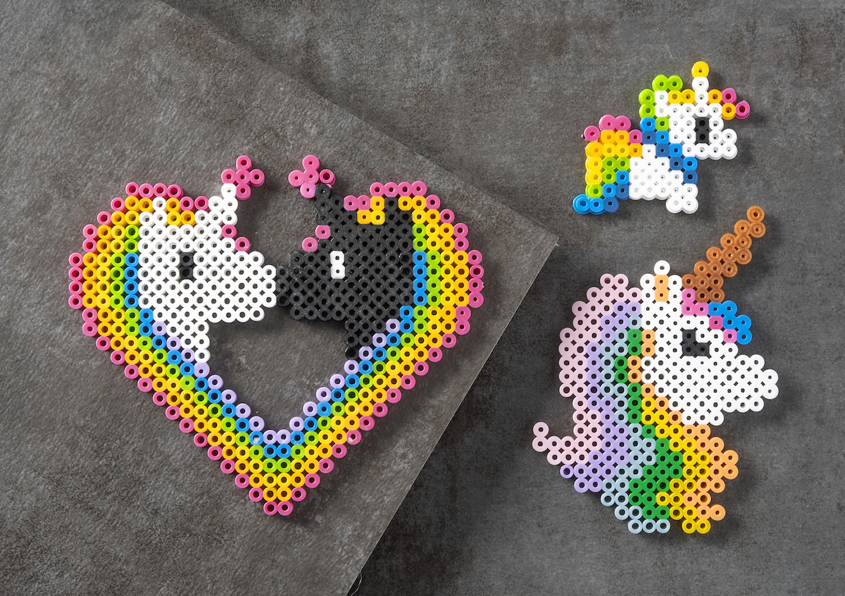 unicorn hama beads