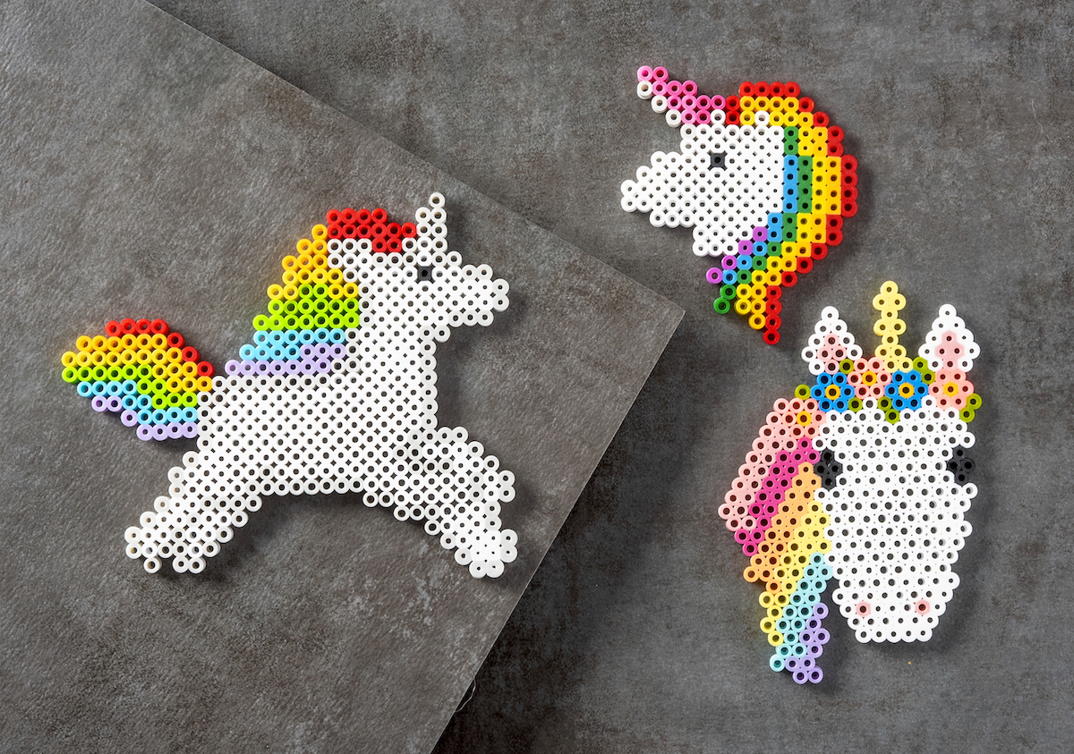 unicorn perler beads