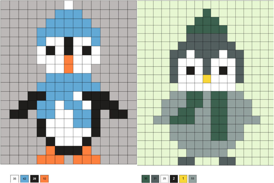 Penguin Perler Beads (35+ Free Patterns) - DIY Candy