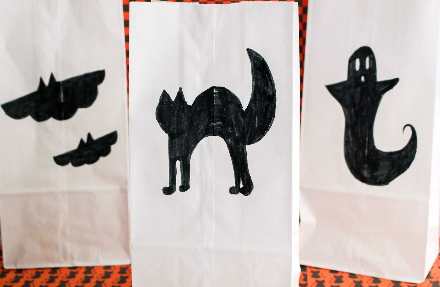 Halloween paper lanterns