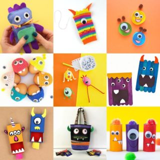 Monster Crafts - Halloween Fun for Kids and Adults