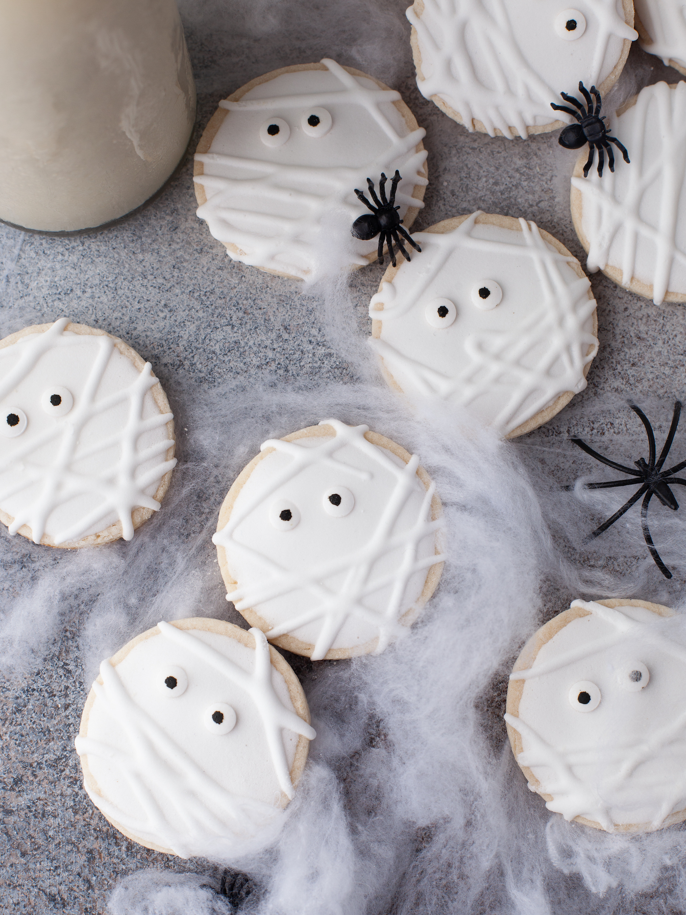 mummy cookies for halloween
