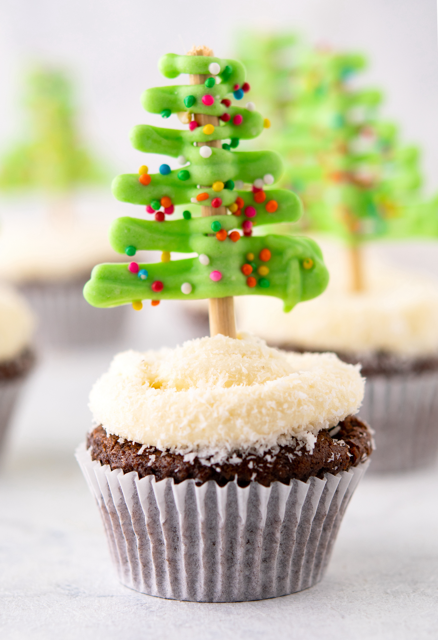 tree cupcakes