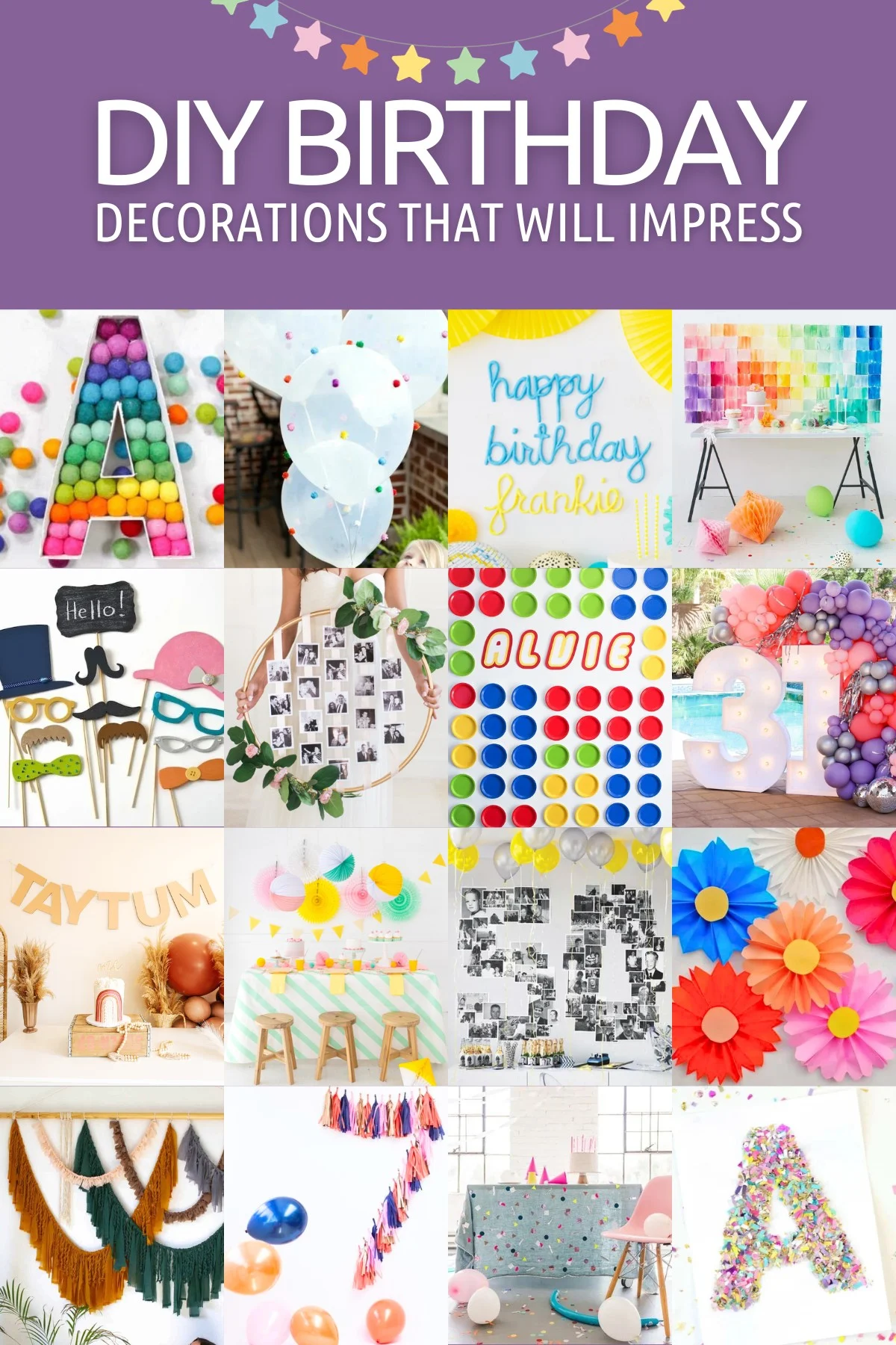 DIY Birthday Ornament Concepts That Will Impress! - Artshow24