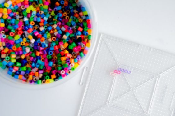 Create a Strip of Perler Beads