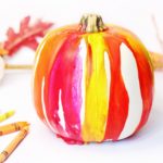 pumpkin crayon melting