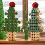 wine cork Christmas tree feature image