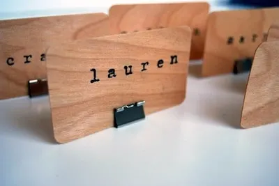cute place card holders